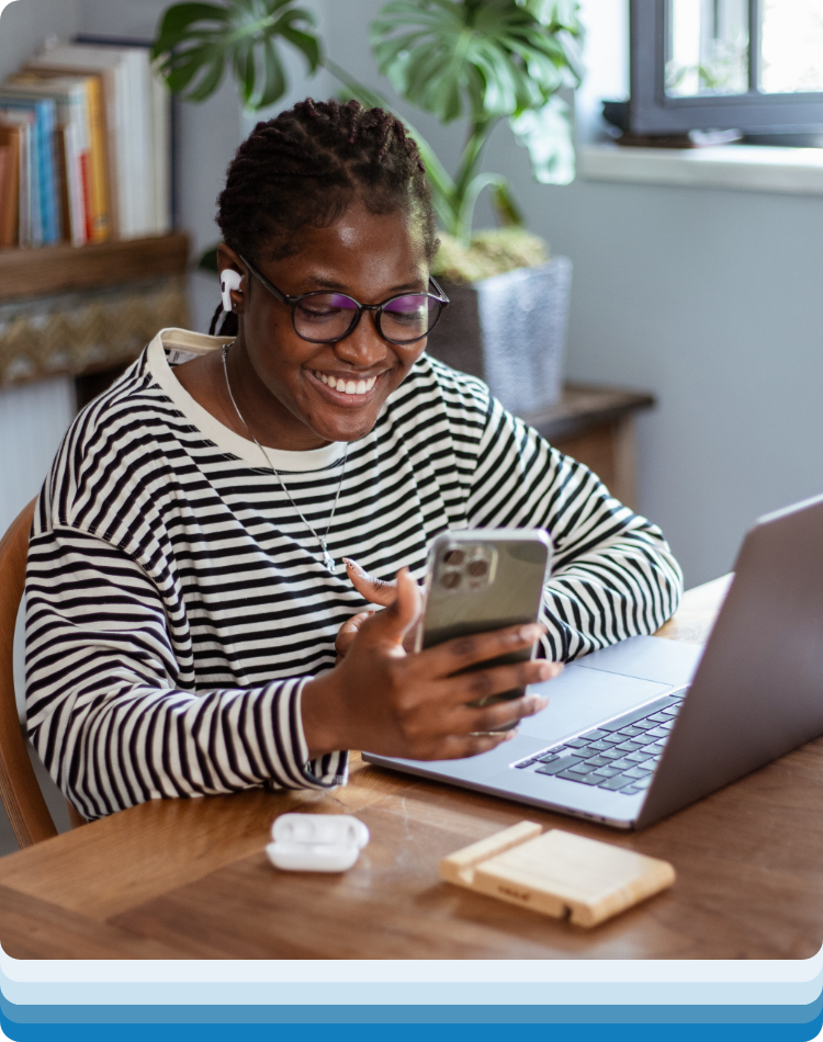 Person busy with a virtual counseling session for depression