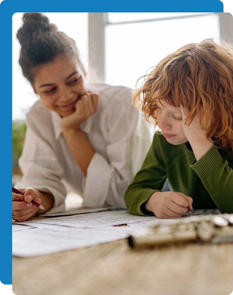 Speech therapy Los Angeles therapist helping child with language development and learning